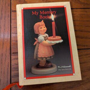 My Memory Book Goebel Collector's Club Hummel Vintage 1986 Import Lined Clean